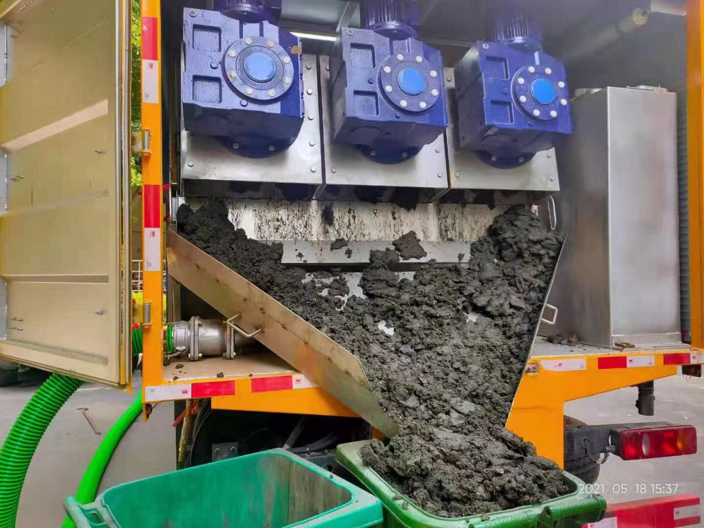 广汉化粪池清掏城市维护站-泥浆净化干湿分离处理